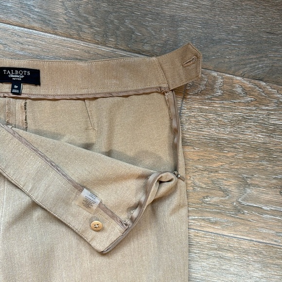 Talbots petite classic side zip slim pants size 8P - Picture 4 of 11